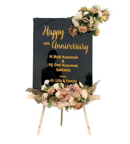 Papan Bunga Akrilik Sancang